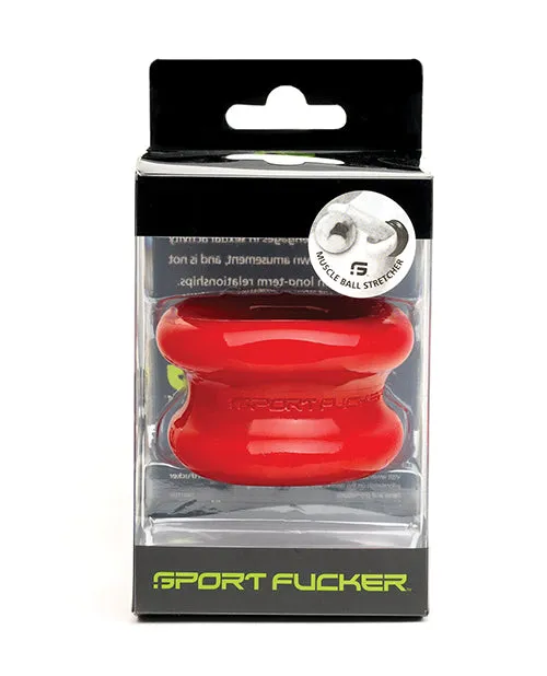 Sport Fucker Anal Sport Fucker Muscle Ball Stretcher Red