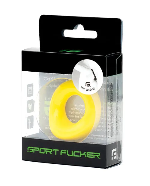 Sport Fucker Anal Sport Fucker Wedge Yellow