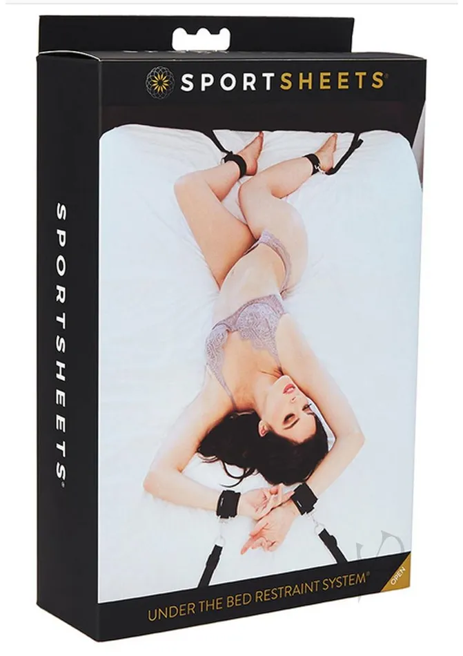 Sportsheets Anal Sportsheets Under The Bed Restraint System Black
