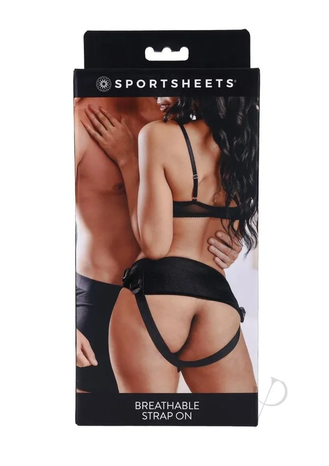 Sportsheets Breathable Strap On Black Sportsheets Female Sex Toys