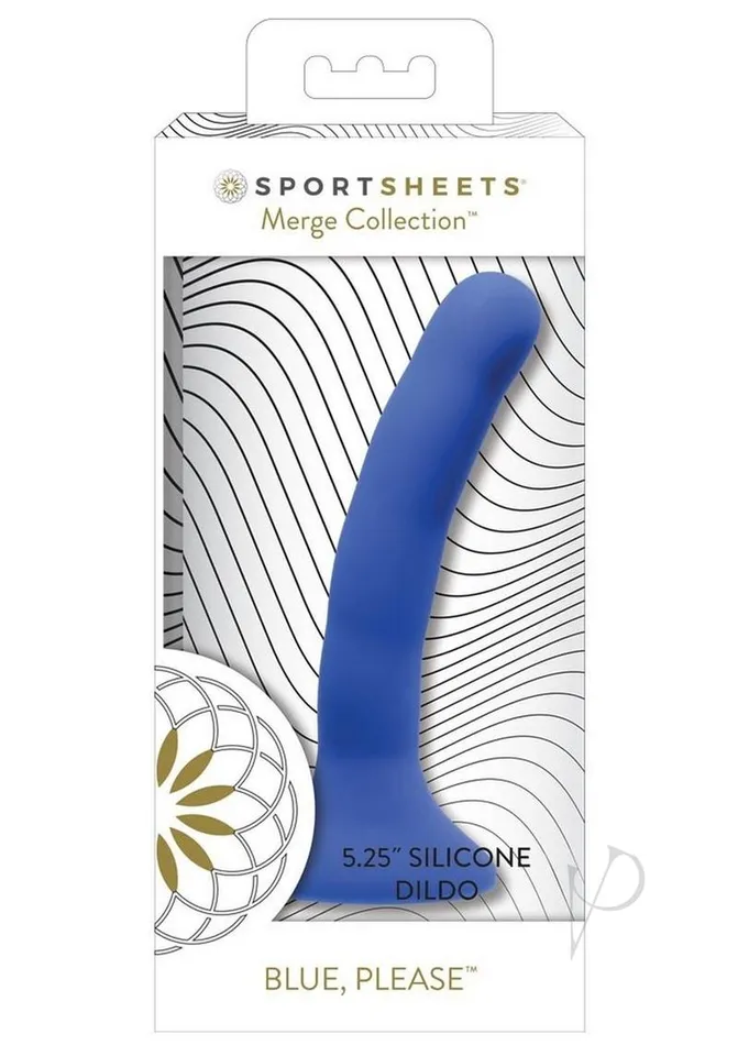 Sportsheets Dildos Please Silicone Dildo 525in Blue
