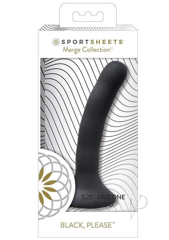Sportsheets Please Silicone Dildo 525in Black Dildos