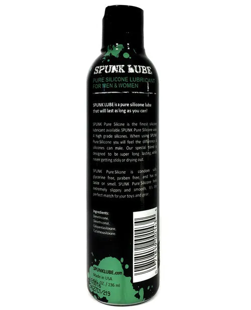 Spunk Pure Silicone Lube 8 oz Spunk Female Sex Toys Spunk Pure Silicone Lube 8 oz Spunk Female Sex Toys