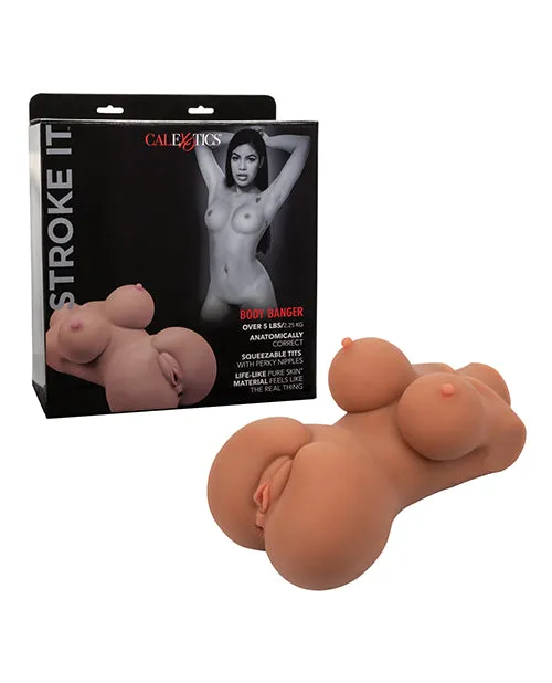 Stroke It Male Sex Toys Stroke It Body Banger Masturbator Chocolate Stroke It Male Sex Toys Stroke It Body Banger Masturbator Chocolate