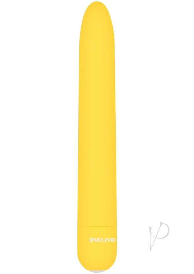 Sunny Sensations Rechargeable Vibrator Yellow Evolved Female Sex Toys