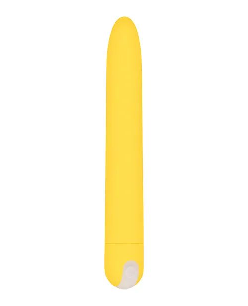 Sunny Sensations Rechargeable Vibrator Yellow Evolved Female Sex Toys