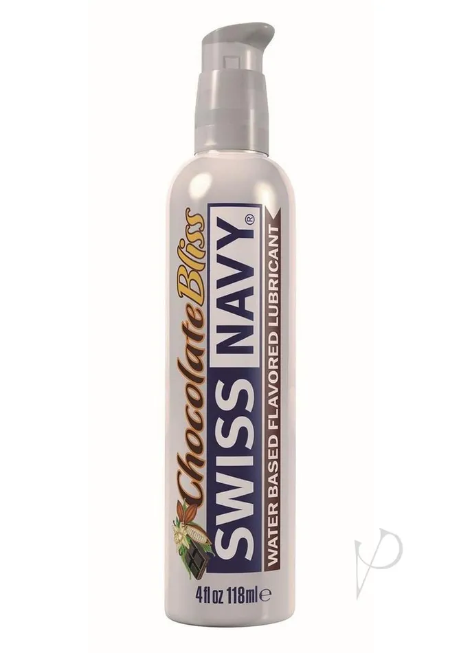 Swiss Navy Lubricants Swiss Navy Chocolate Bliss Flavored Water Based Lubricant 4oz118ml