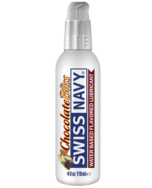 Swiss Navy Lubricants Swiss Navy Chocolate Bliss Flavored Water Based Lubricant 4oz118ml Swiss Navy Lubricants Swiss Navy Chocolate Bliss Flavored Water Based Lubricant 4oz118ml