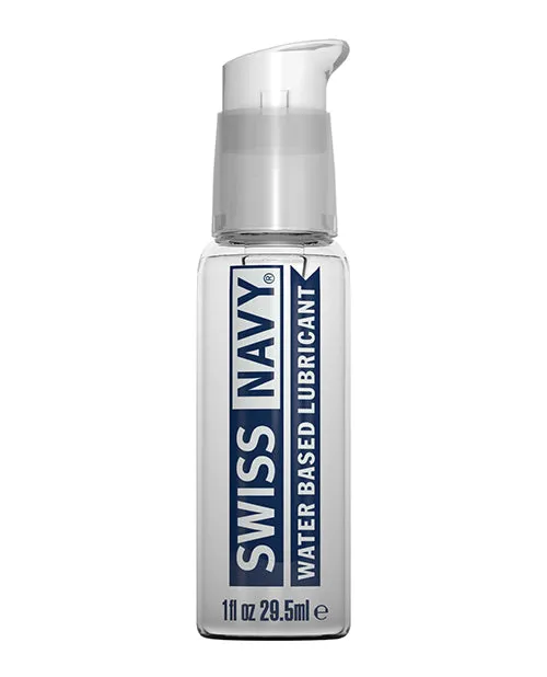Swiss Navy Water Based Lubricant 1oz30ml Swiss Navy Lubricants Swiss Navy Water Based Lubricant 1oz30ml Swiss Navy Lubricants