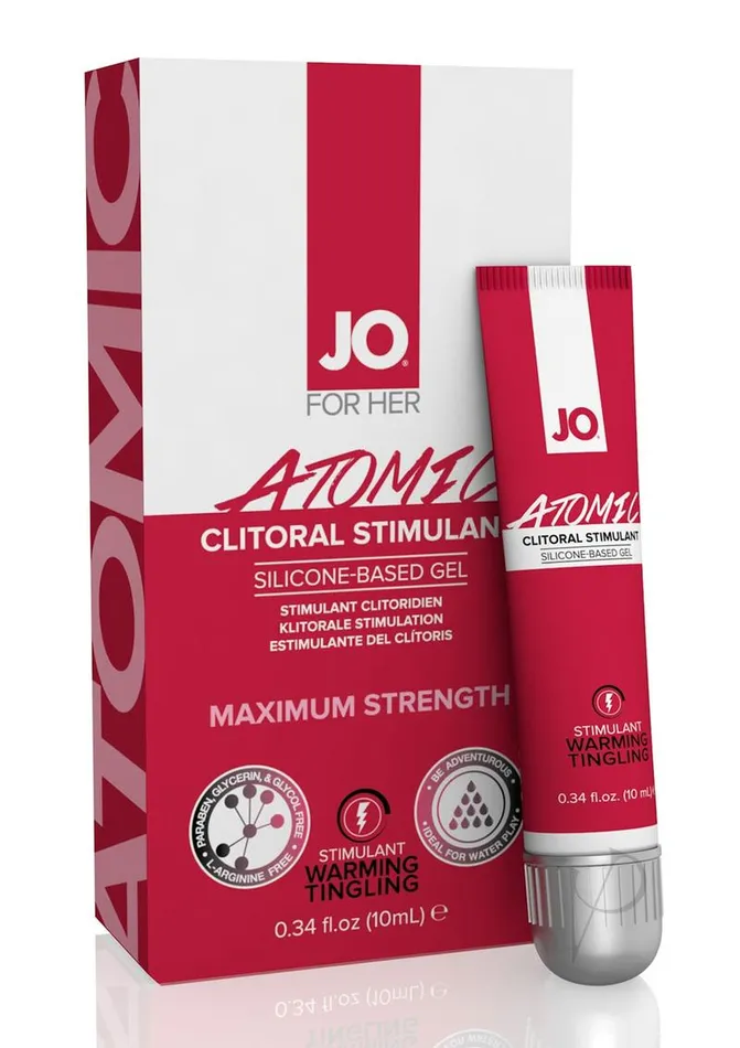 System Jo JO Atomic Silicone Clitoral Stimulant Gel 34oz Female Sex Toys