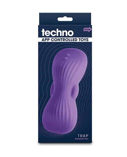 Techno Female Sex Toys Techno Trap Rechargeable Silicone App Compatible Dual Motor HandsFree Grinding Pad Purple Techno Female Sex Toys Techno Trap Rechargeable Silicone App Compatible Dual Motor HandsFree Grinding Pad Purple
