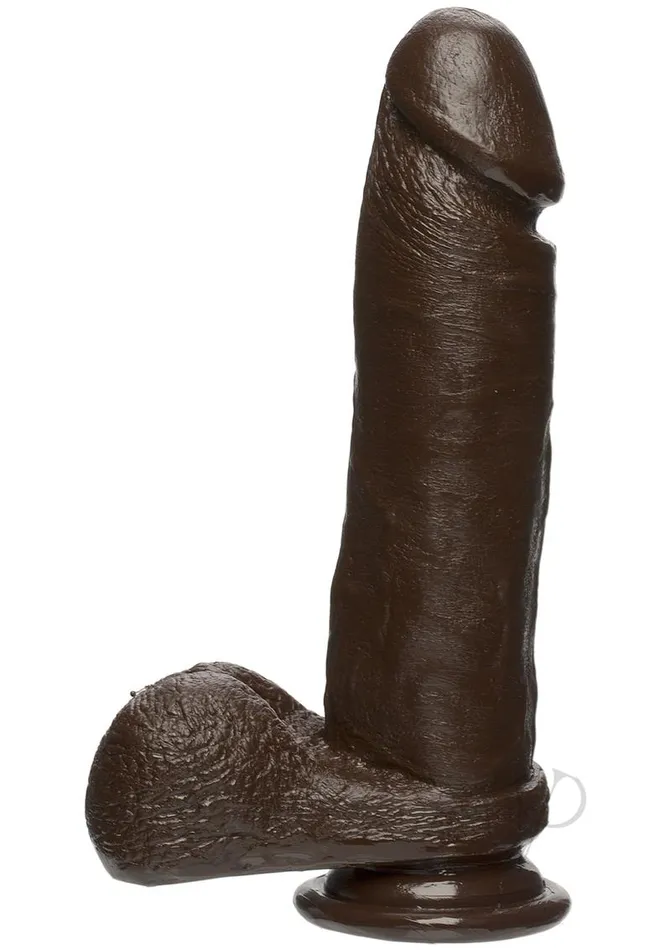 The D Perfect D Firmskyn Dildo with Balls 8in Chocolate The D Female Sex Toys The D Perfect D Firmskyn Dildo with Balls 8in Chocolate The D Female Sex Toys