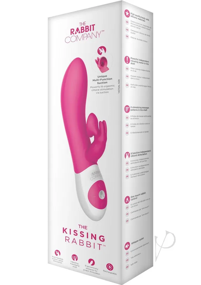 The Rabbit Company Vibrators The Rabbit Company The Kissing Rabbit Rechargeable Silicone Rabbit Vibrator Hot Pink The Rabbit Company Vibrators The Rabbit Company The Kissing Rabbit Rechargeable Silicone Rabbit Vibrator Hot Pink