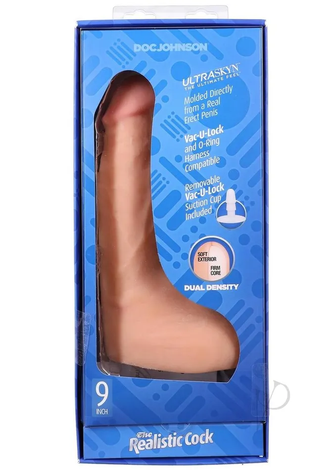 The Realistic Cock Dildos The Realistic Cock with Balls Ultraskyn Squirting with Removable VacULock Suction Cup 95in Vanilla The Realistic Cock Dildos The Realistic Cock with Balls Ultraskyn Squirting with Removable VacULock Suction Cup 95in Vanilla
