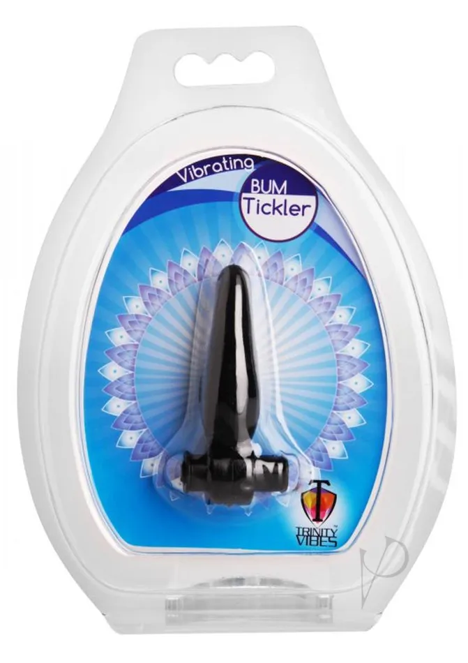 Trinity Vibes Vibrating Bum Tickler Mini Anal Plug Black Trinity Vibes Anal Trinity Vibes Vibrating Bum Tickler Mini Anal Plug Black Trinity Vibes Anal