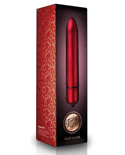 Truly Yours Rouge Allure Bullet Vibrator Red Rocks Off Vibrators