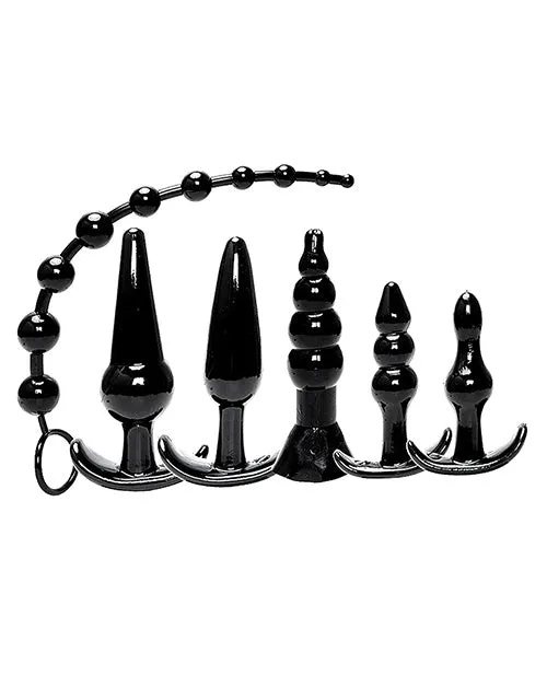 Try Curious TryCurious Anal Plug Kit Black Anal