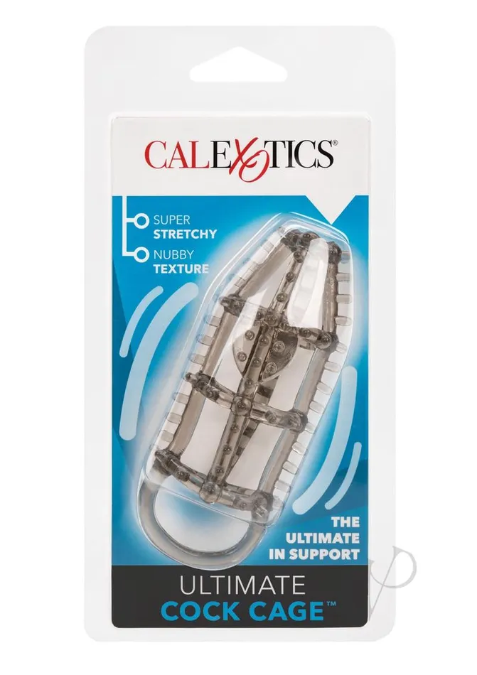 Ultimate Cock Cage Penis Extender Smoke Extensions Male Sex Toys