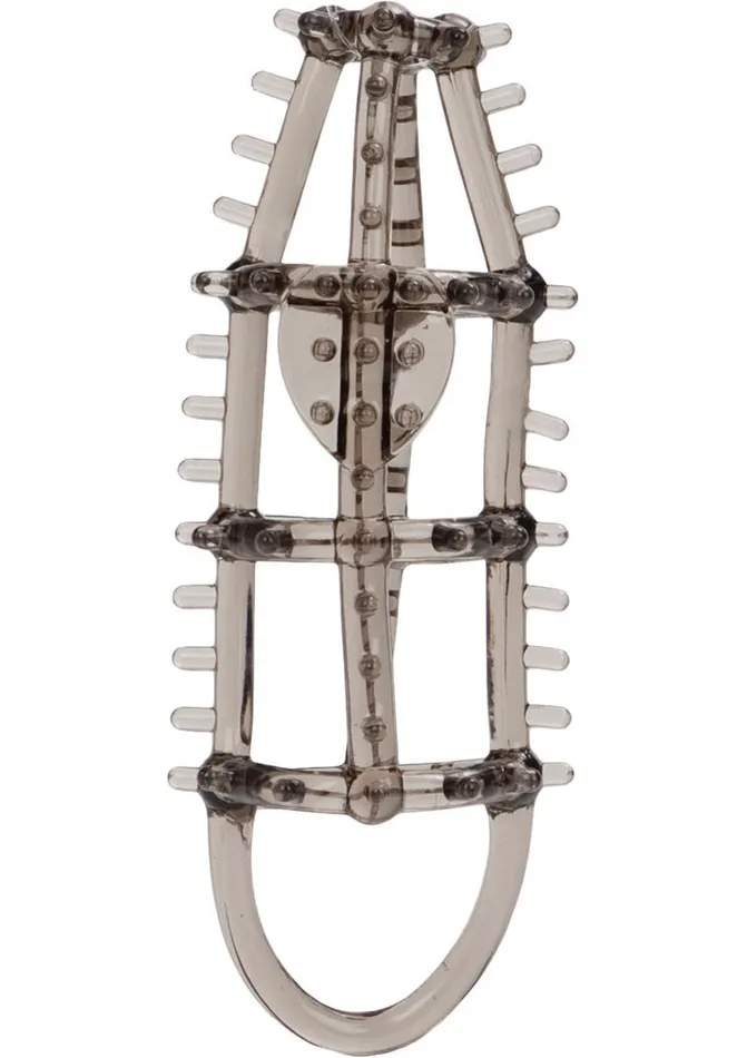 Ultimate Cock Cage Penis Extender Smoke Extensions Male Sex Toys Ultimate Cock Cage Penis Extender Smoke Extensions Male Sex Toys