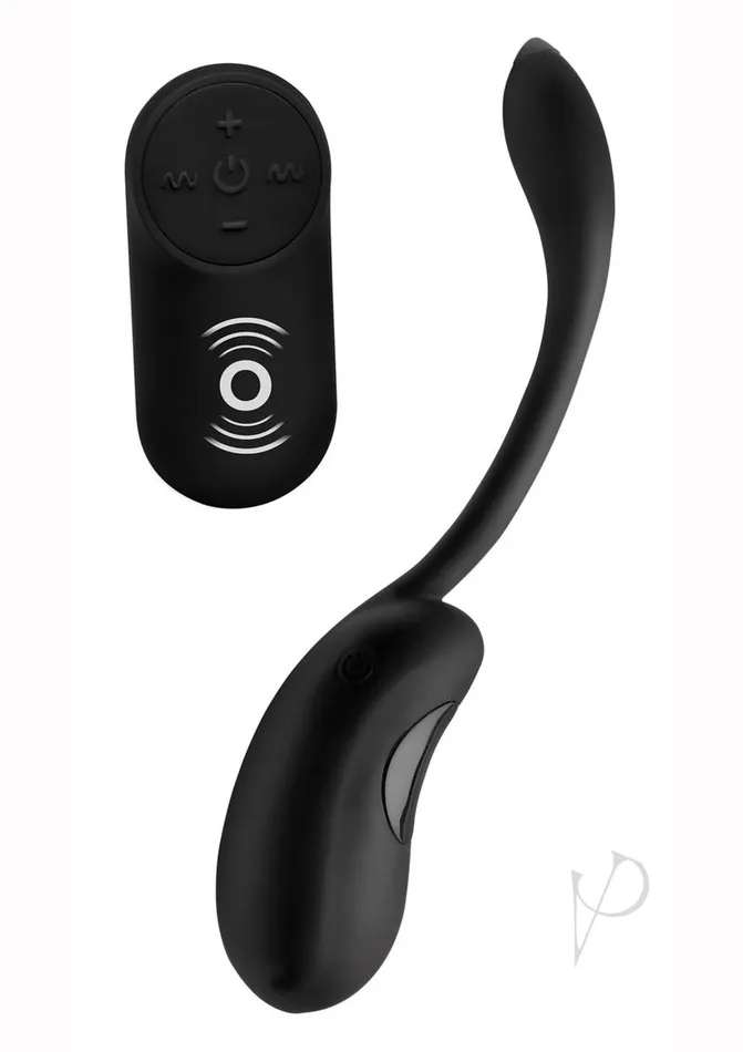 Under Control Female Sex Toys Under Control Rechargeable Silicone Vibrating Pod with Remote Control Black
