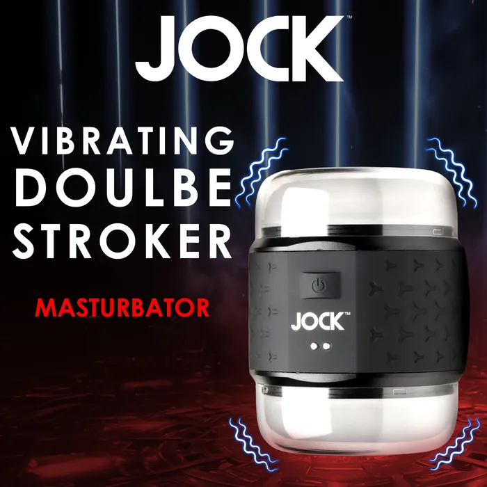 Vibrating Double Stroker Curve Toys Male Sex Toys