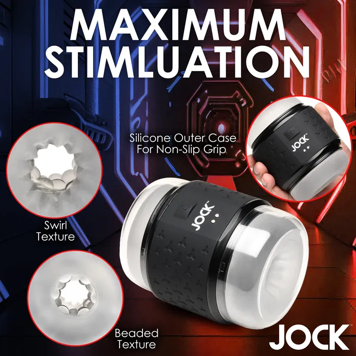 Vibrating Double Stroker Curve Toys Male Sex Toys