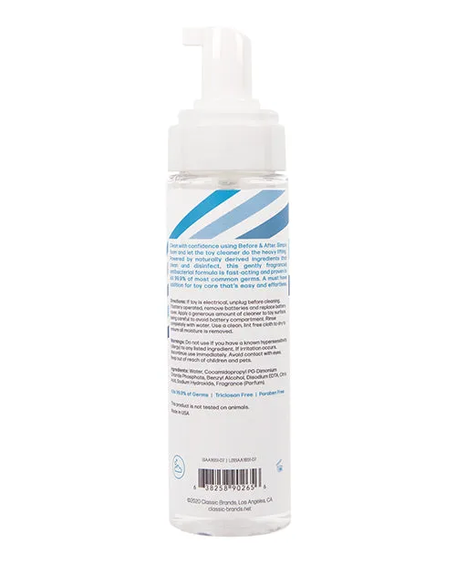 Vibrators Before And After Before and After Foam Toy Cleaner 75oz Vibrators Before And After Before and After Foam Toy Cleaner 75oz