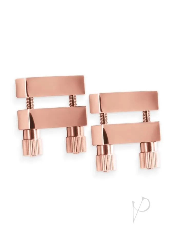 Vibrators Bound Nipple Clamps V1 Rose Gold Bound Vibrators Bound Nipple Clamps V1 Rose Gold Bound