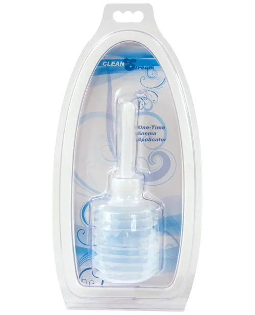 Vibrators Cleanstream CleanStream Disposable OneTime Enema Applicator White