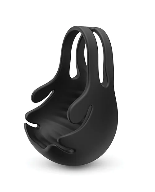 Vibrators Dorcel Dorcel Fun Bag Testicle Vibrator Black