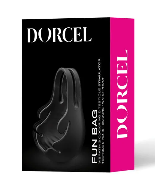 Vibrators Dorcel Dorcel Fun Bag Testicle Vibrator Black Vibrators Dorcel Dorcel Fun Bag Testicle Vibrator Black