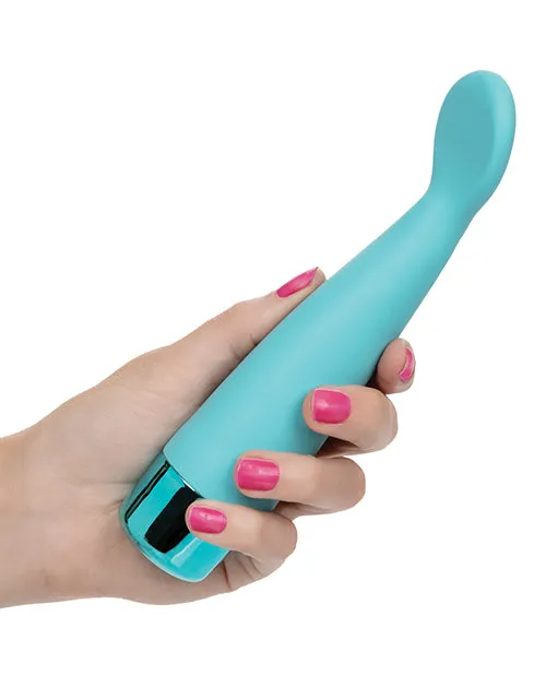 Vibrators Eden Scoop Silicone Vibrator Blue Eden Vibrators Eden Scoop Silicone Vibrator Blue Eden
