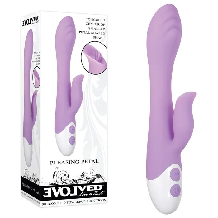Vibrators Evolved Evolved Pleasing Petal Rabbit Vibrator