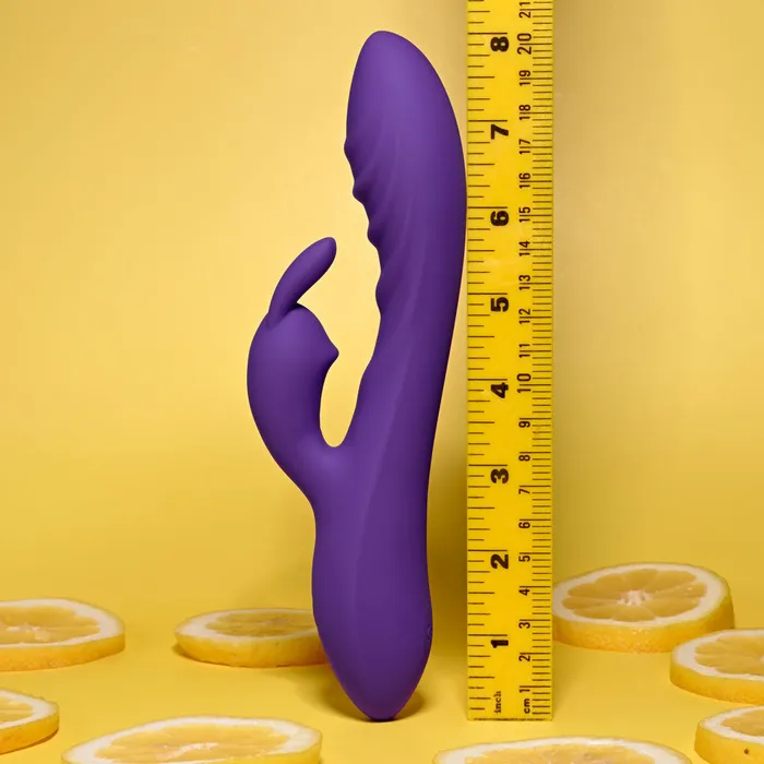 Vibrators Evolved WAVY Purple Rabbit Vibrator Evolved
