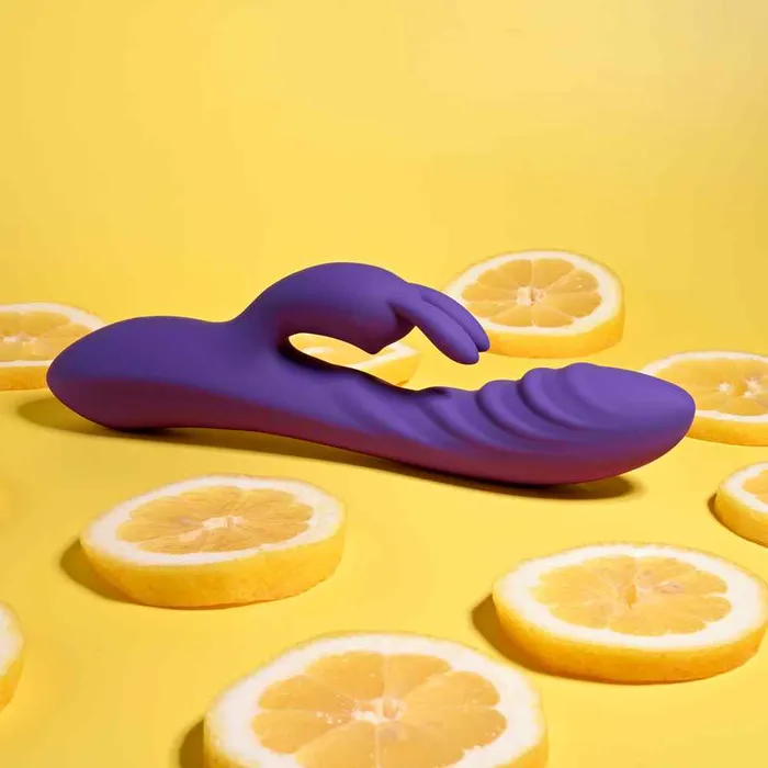 Vibrators Evolved WAVY Purple Rabbit Vibrator Evolved