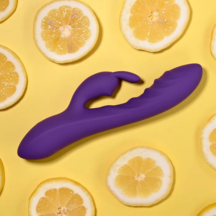 Vibrators Evolved WAVY Purple Rabbit Vibrator Evolved