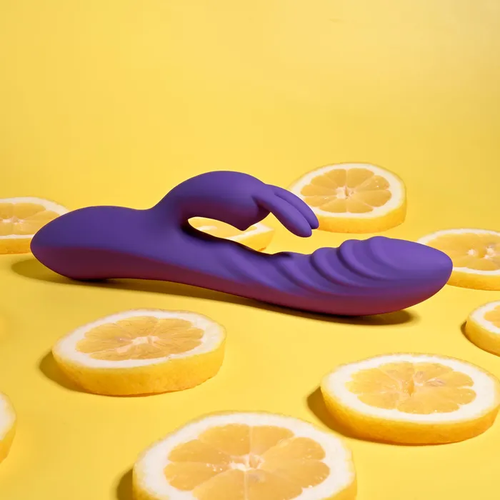 Vibrators Evolved WAVY Purple Rabbit Vibrator Evolved