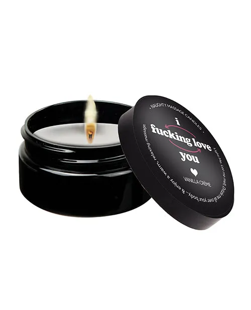 Vibrators Ignite Massage Candle Kama Sutra Naughty Massage Candle I Fcking Love You 2oz Vibrators Ignite Massage Candle Kama Sutra Naughty Massage Candle I Fcking Love You 2oz