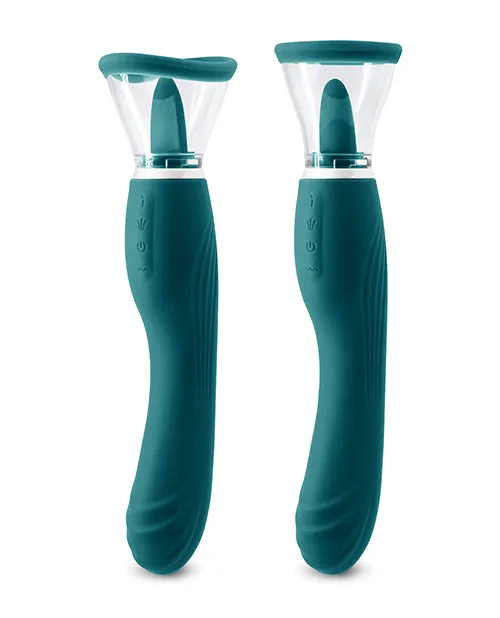 Vibrators Inya INYA Triple Delight Dark Teal Vibrators Inya INYA Triple Delight Dark Teal