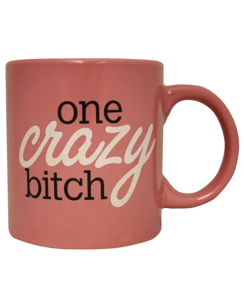 Vibrators Island Dogs Attitude Mug One Crazy Bitch