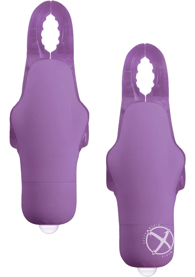 Vibrators My 1st My First Nipple Clamps Vibrating Purple Vibrators My 1st My First Nipple Clamps Vibrating Purple
