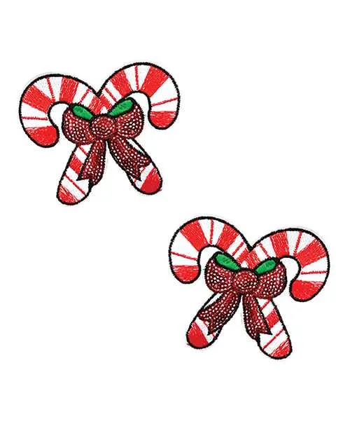 Vibrators Neva Nude Neva Nude Sequin Candy Cane Pasties RedWhite OS Vibrators Neva Nude Neva Nude Sequin Candy Cane Pasties RedWhite OS