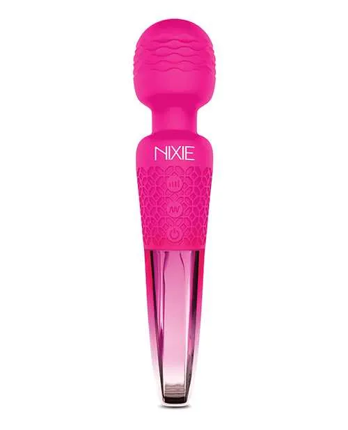 Vibrators Nixie Nixie Rechargeable Wand Massager Pink Ombre Metallic Vibrators Nixie Nixie Rechargeable Wand Massager Pink Ombre Metallic
