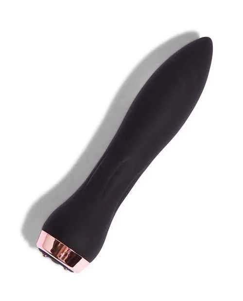 Vibrators Nu Sensuelle Nu Sensuelle 60SX AMP Silicone Rechargeable Bullet BlackRose Gold