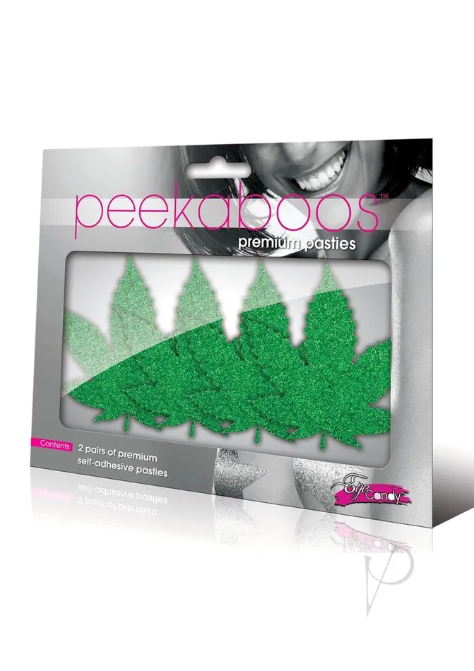 Vibrators Peekaboo Peekaboo Mary Jane Pasties Green