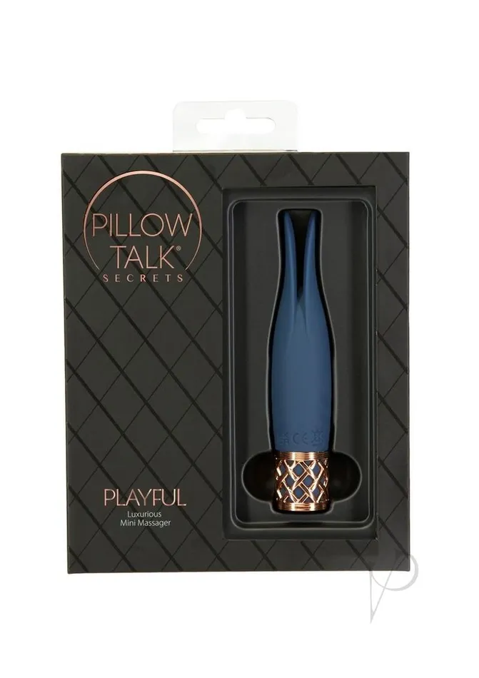 Vibrators Pillowtalk Pillow Talk Secrets Playful Rechargeable Silicone Massager BlueRose Gold Vibrators Pillowtalk Pillow Talk Secrets Playful Rechargeable Silicone Massager BlueRose Gold