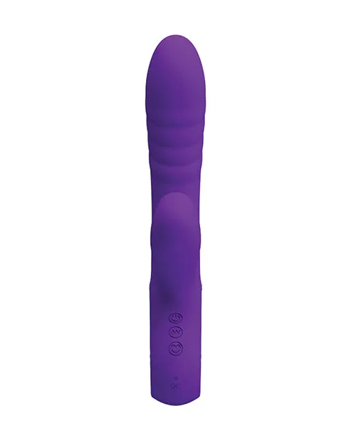 Vibrators Pretty Love Pretty Love Jersey Sucking Vibrating Rabbit Purple