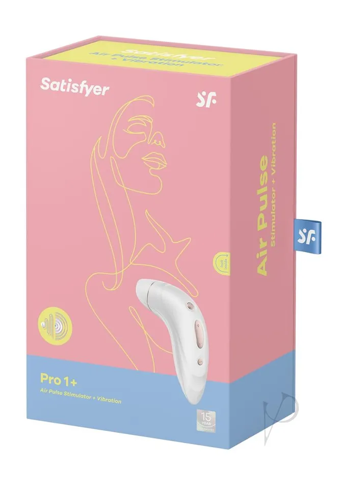 Vibrators Satisfyer Pro 1 Vibration Pressure Clitoral Stimulator USB Rechargeable 511in White Satisfyer Vibrators Satisfyer Pro 1 Vibration Pressure Clitoral Stimulator USB Rechargeable 511in White Satisfyer