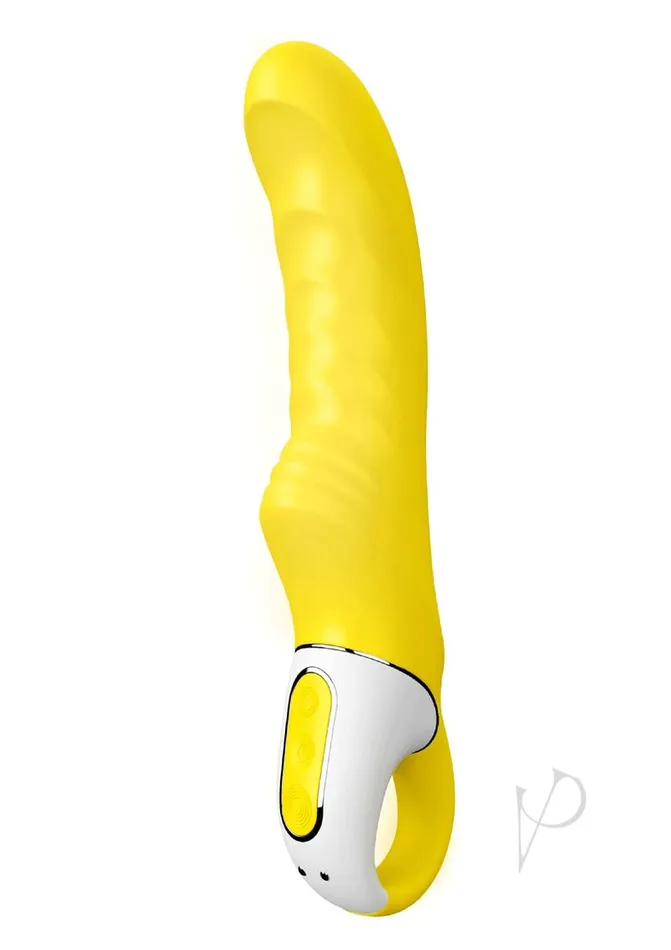 Vibrators Satisfyer Satisfyer Yummy Sunshine GSpot Vibrator Waterproof Yellow