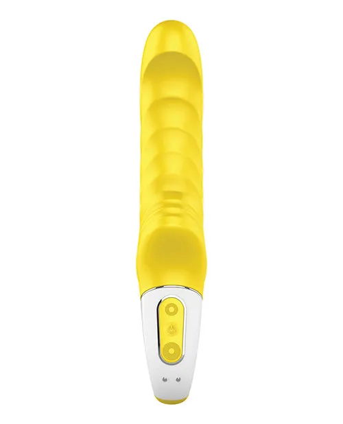 Vibrators Satisfyer Satisfyer Yummy Sunshine GSpot Vibrator Waterproof Yellow